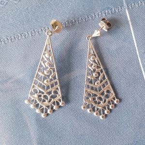 Dainty Silver Earrings